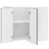 Mueble de cocina esquina pared Porto madera de ingeniería