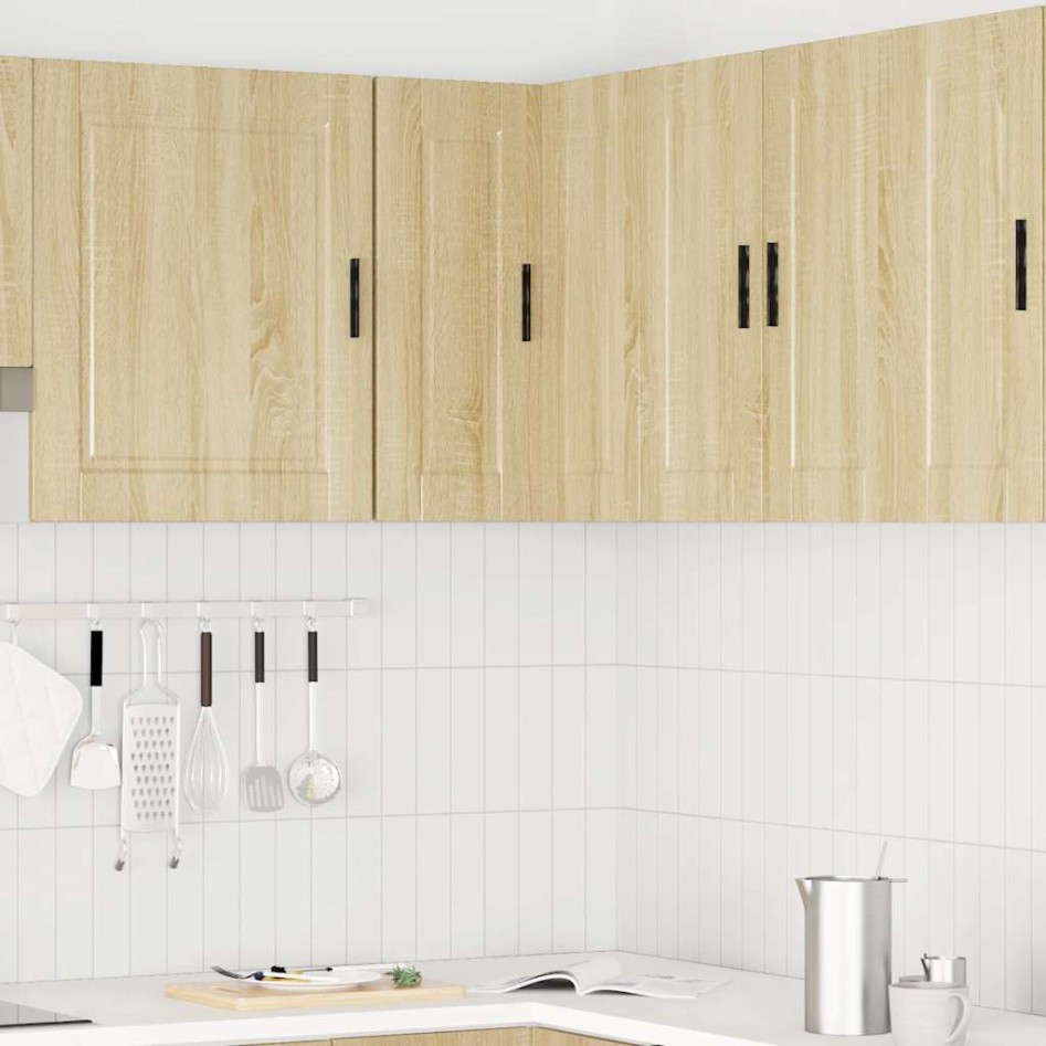 Mueble cocina esquina pared Porto roble