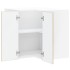 Mueble cocina esquina pared Porto roble