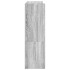 Mueble zapatero madera contrachapada gris sonoma 80x25x81