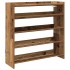 Mueble zapatero madera contrachapada madera vieja 80x25x81