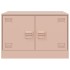 Mesa de centro acero rosa 67x50x44