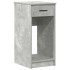 Torre de ordenador con cajón gris cemento 35x45x77