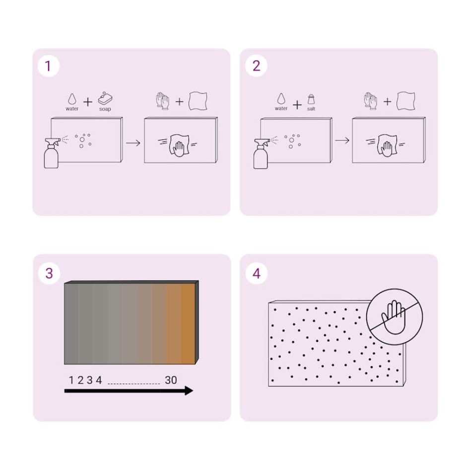 Estufa de camping de acero corten 35x50x60