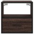 Mesitas de noche pared 2 uds color roble marrón 40x31x39,5