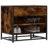 Banco zapatero madera de ingeniería roble ahumado 60x40x53,5