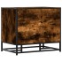 Banco zapatero madera de ingeniería roble ahumado 60x40x53,5