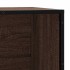 Banco zapatero madera de ingeniería marrón roble 80x40x53,5