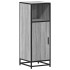 Armario de baño madera contrachapada gris sonoma 35x37,5x100