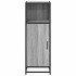 Armario de baño madera contrachapada gris sonoma 35x37,5x100