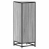 Armario de baño madera contrachapada gris sonoma 35x37,5x100