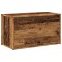 Banco de pasillo de aglomerado madera vieja 80x40x45