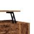 Mesa de centro madera de ingeniería madera vieja 101x49x52