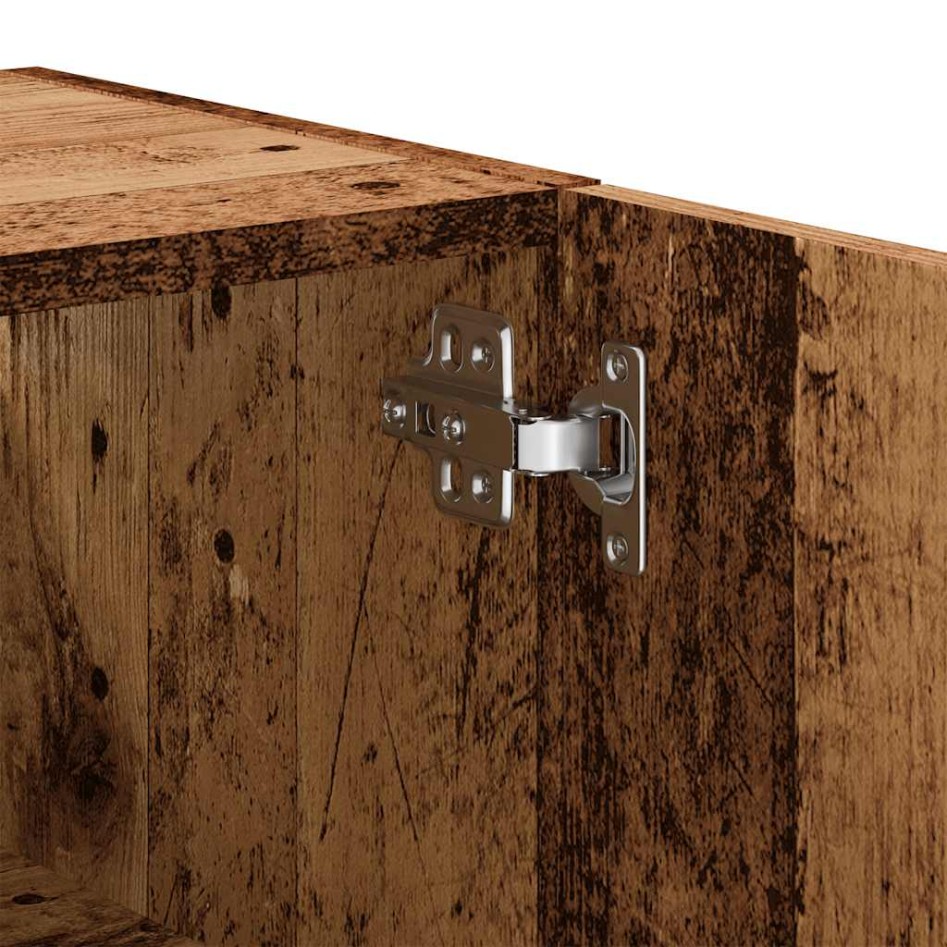 Armario de pared madera de ingeniería madera vieja 60x31x70