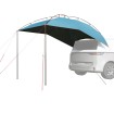 Carpa para coche impermeable azul