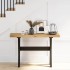 Mesa consola NOAIN patas en X madera maciza pino 120x30x75