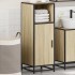 Armario de baño madera contrachapada roble Sonoma