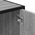 Mueble lavabo baño madera contrachapada sonoma gris 65x33x60
