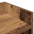 Aparador de madera contrachapada madera vieja 105x30x70