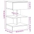 Mesita de noche madera de ingeniería roble artisan 40x35x65
