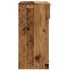 Mesa consola madera contrachapada envejecida 90x36x75