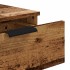 Mesa consola madera contrachapada envejecida 90x36x75