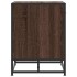 Banco zapatero madera de ingeniería roble marrón 60x40x53,5