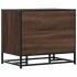 Banco zapatero madera de ingeniería roble marrón 60x40x53,5