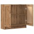 Armario libros madera ingeniería roble artisan 82,5x30,5x80