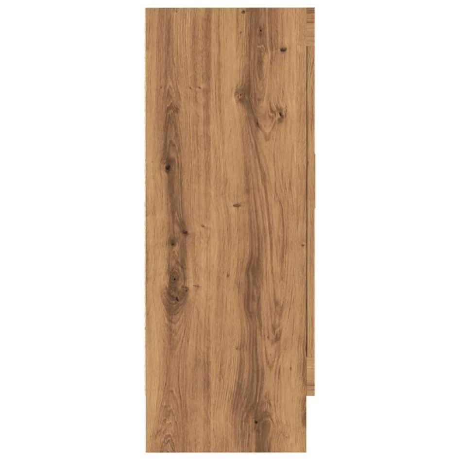 Armario libros madera ingeniería roble artisan 82,5x30,5x80