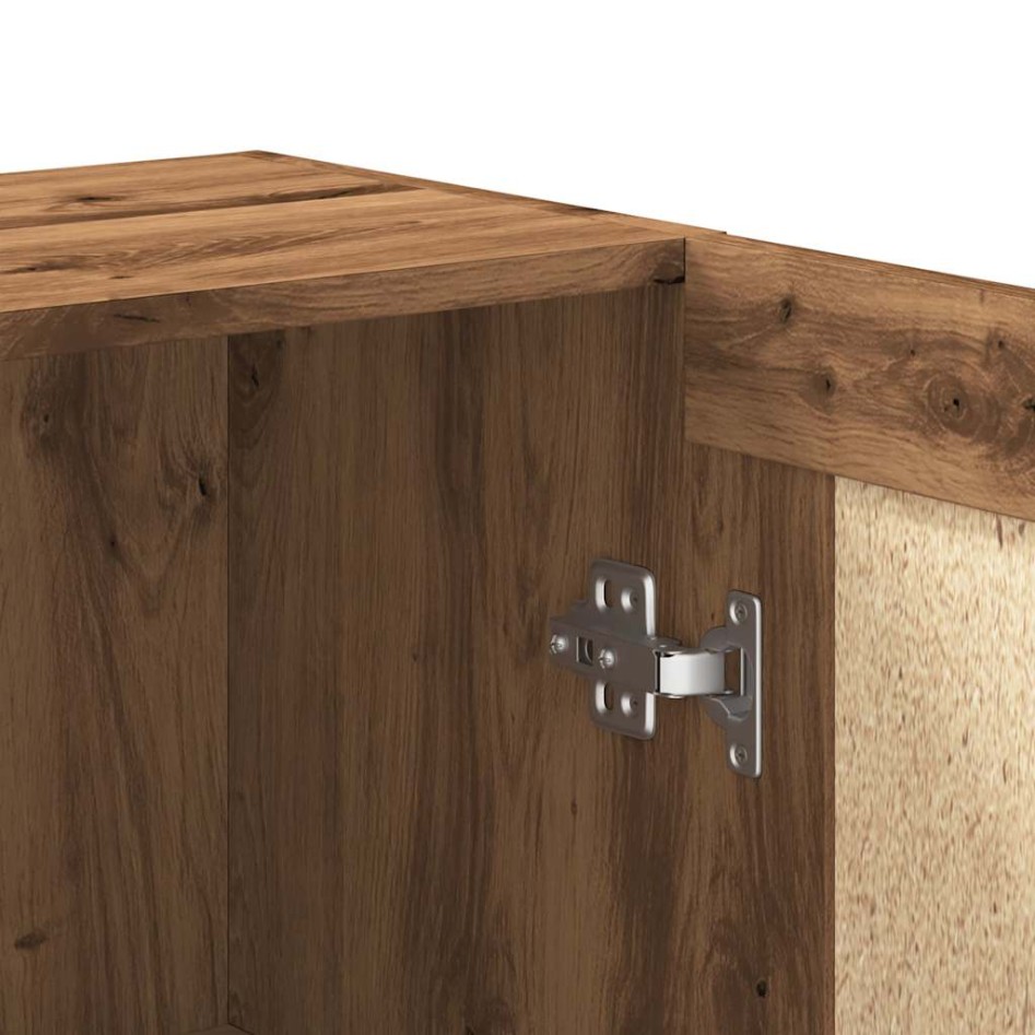 Armario libros madera ingeniería roble artisan 82,5x30,5x80