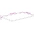 Tablero de mesa borde natural madera maciza mango 110x60x2,5