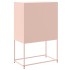 Aparador de acero rosa 68,5x38,5x107