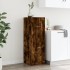 Armario botiquín madera ingeniería roble ahumado 40x41x118