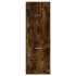 Armario botiquín madera ingeniería roble ahumado 40x41x118