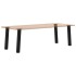 Patas para mesa de centro 4 uds acero negro 72