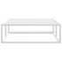 Estructura de cama sin colchón de metal blanco 100x200