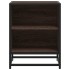 Mesitas noche 2 uds madera ingeniería marrón roble 40x31x50