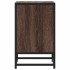 Mesitas noche 2 uds madera ingeniería marrón roble 40x31x50