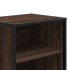 Mesitas noche 2 uds madera ingeniería marrón roble 40x31x50