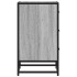 Mesita noche madera ingeniería gris sonoma 40x34,5x60 cm