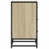 Mesita noche madera ingeniería roble sonoma 40x34,5x60cm