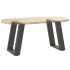 Patas para mesa de centro en forma de U 2 uds antracita