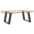 Patas para mesa de centro en forma de U 2 uds antracita