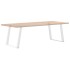 Patas para mesa de comedor en forma de U 2 uds acero