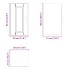 Mueble de pared de cocina Porto madera contrachapada