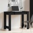 Escritorio de madera contrachapada negro 100x45x75