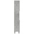 Armario de baño contrachapada gris hormigón 30x30x179