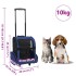 Carro plegable para mascotas multiusos