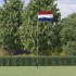 Mástil y bandera de Países Bajos aluminio 5,55